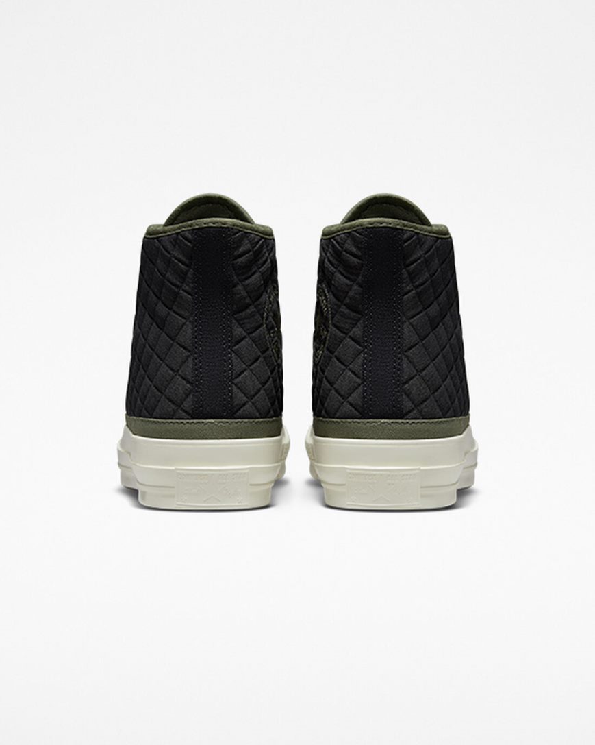 Women's Converse Chuck 70 Quilted High Top Shoes Black | AU 8461CH